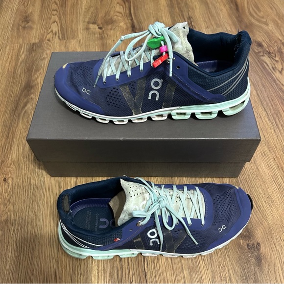 ON CLOUD cloudflow running athletic training shoes sneakers women’s 9 - Picture 7 of 7